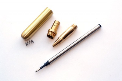 Solid Brass Tubeless Pen Kits